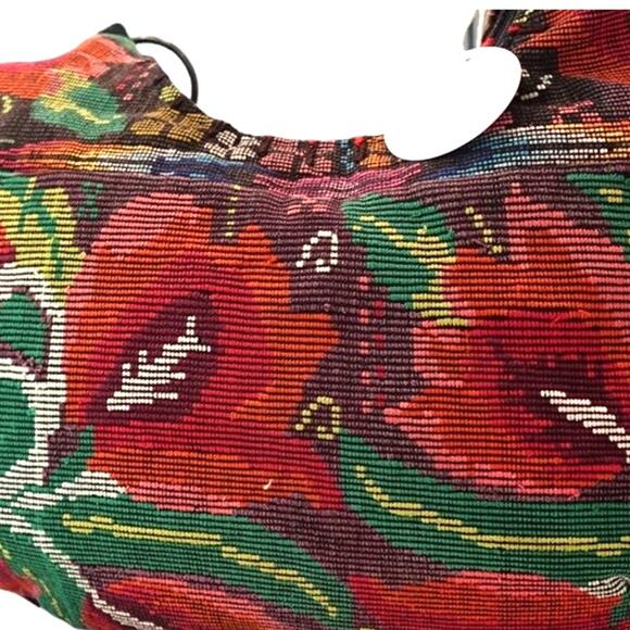 Altiplano Chichi Guatemalan Poppy Tapestry bag NWT Beautiful Fall Colors - Picture 2 of 10